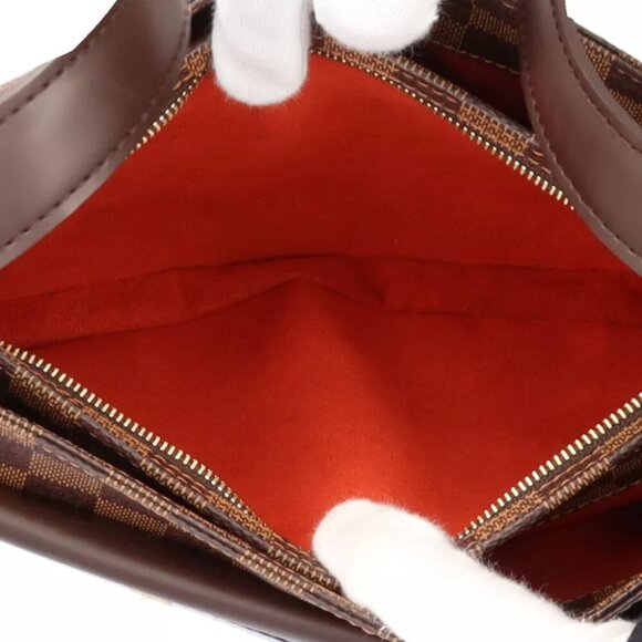 LOUIS VUITTON Shoulder Bag Damier canvas Damier Aubagne used - Picture 10 of 11